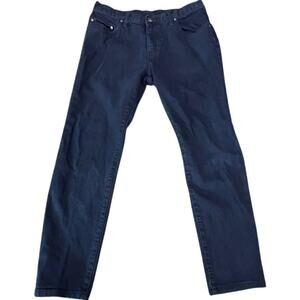 Dejour Jeans Mens Size 32 Dark Blue Denim Slim Fit Minimalist Preppy Casual